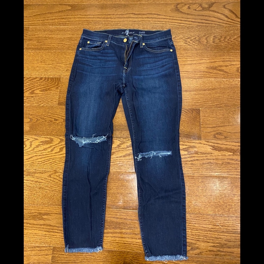 7 for all man Kind skinny jeans size 31